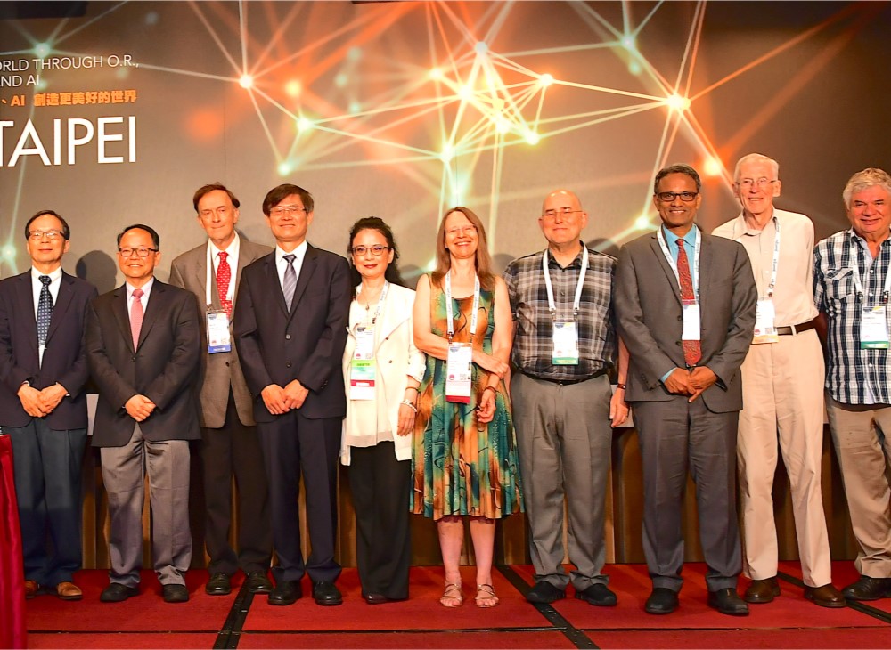 亞洲大學iABC首次攜手INFORMS，國內外近20家業者共同贊助支持，讓國際看見台灣!